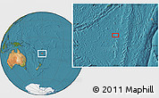 Satellite Location Map of the area around 23° 33' 11" S, 179° 16' 30" E