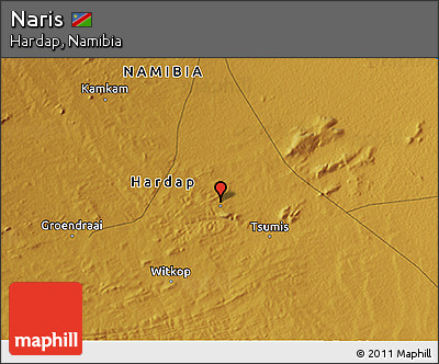 Physical 3D Map of Naris