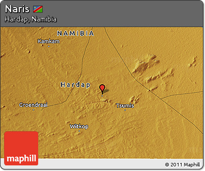 Physical 3D Map of Naris