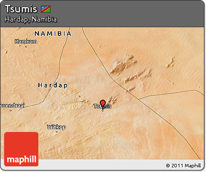 Satellite 3D Map of Tsumis