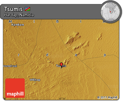 Physical Map of Tsumis