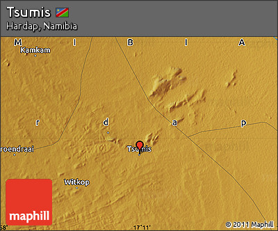 Physical Map of Tsumis