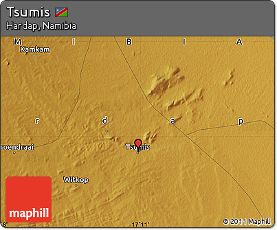 Physical Map of Tsumis