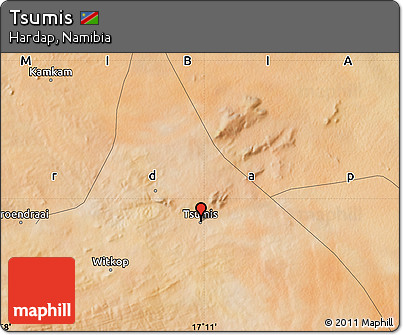 Satellite Map of Tsumis