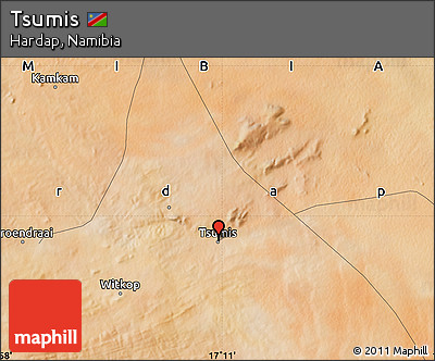 Satellite Map of Tsumis
