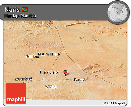 Satellite Panoramic Map of Naris