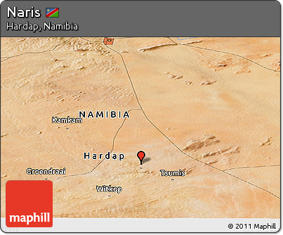 Satellite Panoramic Map of Naris