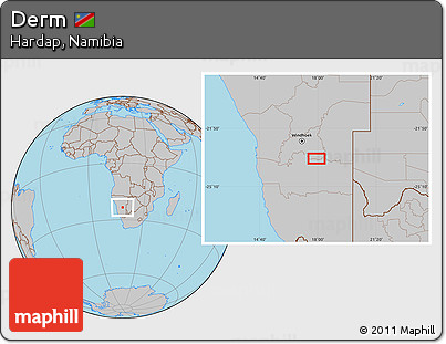 Gray Location Map of Derm