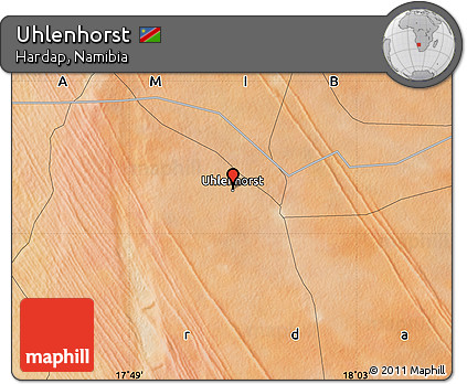 Satellite Map of Uhlenhorst