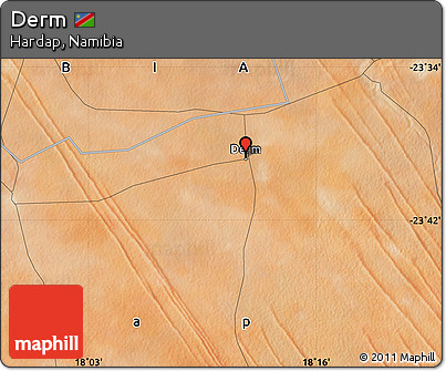 Satellite Map of Derm