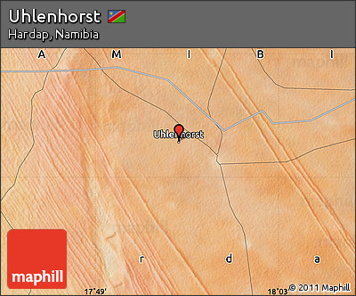Satellite Map of Uhlenhorst