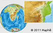 Physical Location Map of Ga-Kgapane