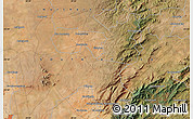 Satellite Map of the area around 23° 33' 11" S, 29° 49' 30" E