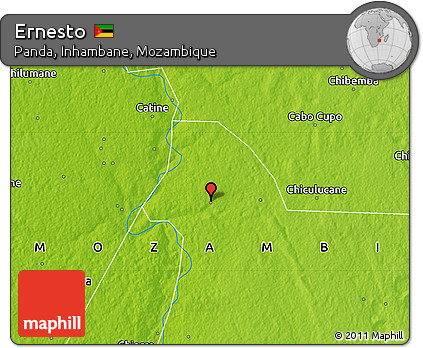 Physical Map of Ernesto