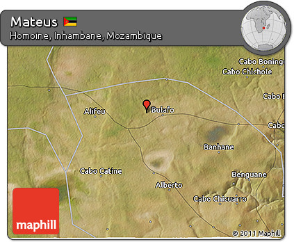 Satellite 3D Map of Mateus