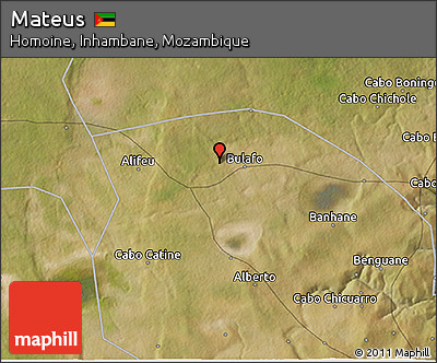 Satellite 3D Map of Mateus
