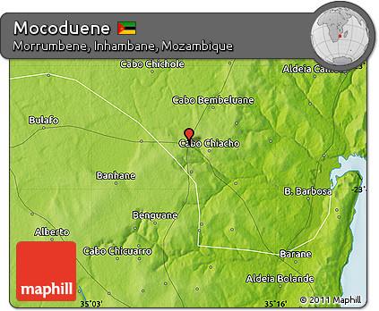 Physical Map of Mocoduene