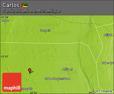 Physical Map of Carlos