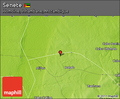 Physical Map of Senete