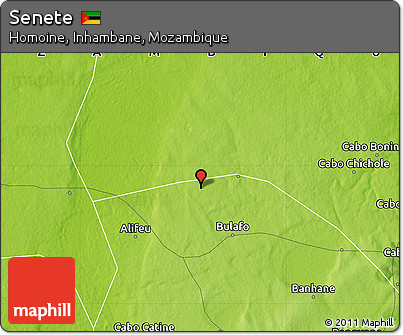 Physical Map of Senete