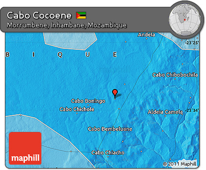 Political Map of Cabo Cocoene