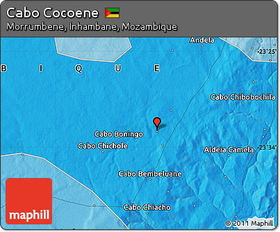 Political Map of Cabo Cocoene