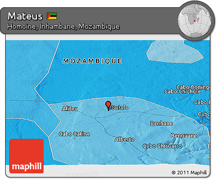 Political Panoramic Map of Mateus
