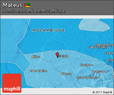 Political Panoramic Map of Mateus