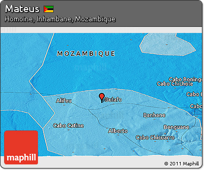 Political Panoramic Map of Mateus