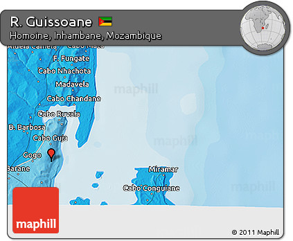 Political 3D Map of R. Guissoane