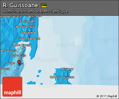Political 3D Map of R. Guissoane