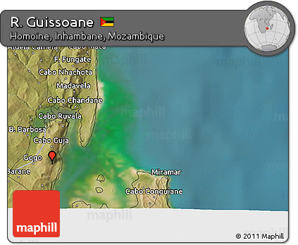 Satellite 3D Map of R. Guissoane