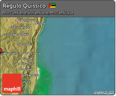 Satellite 3D Map of Régulo Quissico