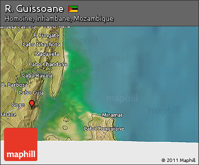 Satellite 3D Map of R. Guissoane