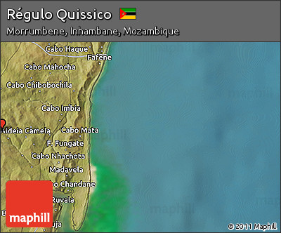 Satellite 3D Map of Régulo Quissico
