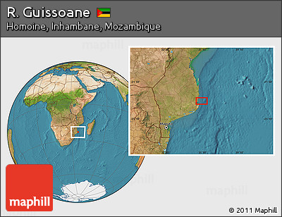 Satellite Location Map of R. Guissoane