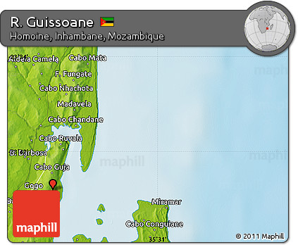 Physical Map of R. Guissoane