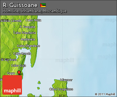 Physical Map of R. Guissoane