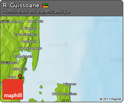 Physical Map of R. Guissoane