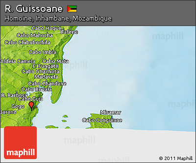 Physical Panoramic Map of R. Guissoane