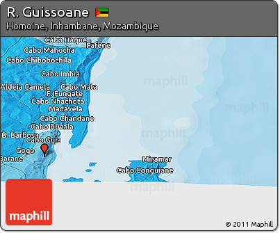 Political Panoramic Map of R. Guissoane