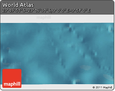 Satellite 3D Map of the Area around 23° 33' 11" S, 3° 28' 30" E