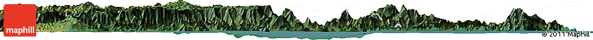 Satellite Horizon Map of the Area around 23° 33' 11" S, 44° 58' 30" W