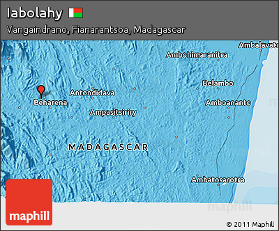 Political 3D Map of Iabolahy