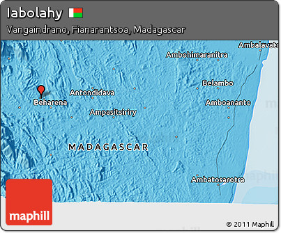 Political 3D Map of Iabolahy