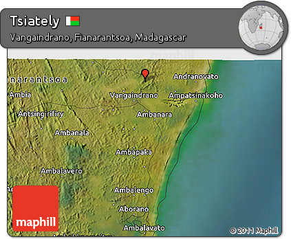 Satellite 3D Map of Tsiately