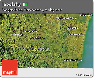 Satellite 3D Map of Iabolahy