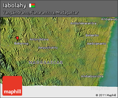 Satellite 3D Map of Iabolahy