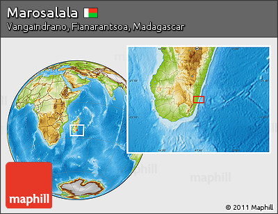 Physical Location Map of Marosalala