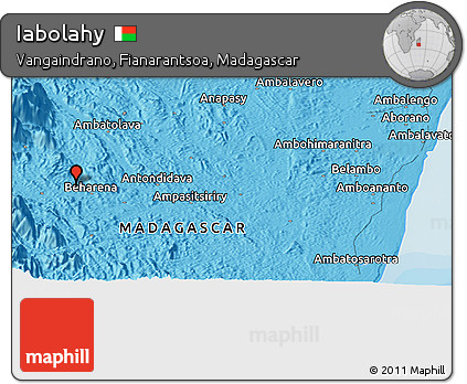Political Panoramic Map of Iabolahy